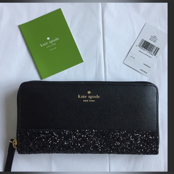 Kate spade glitter wallet cluch NEW - Picture 4 of 4